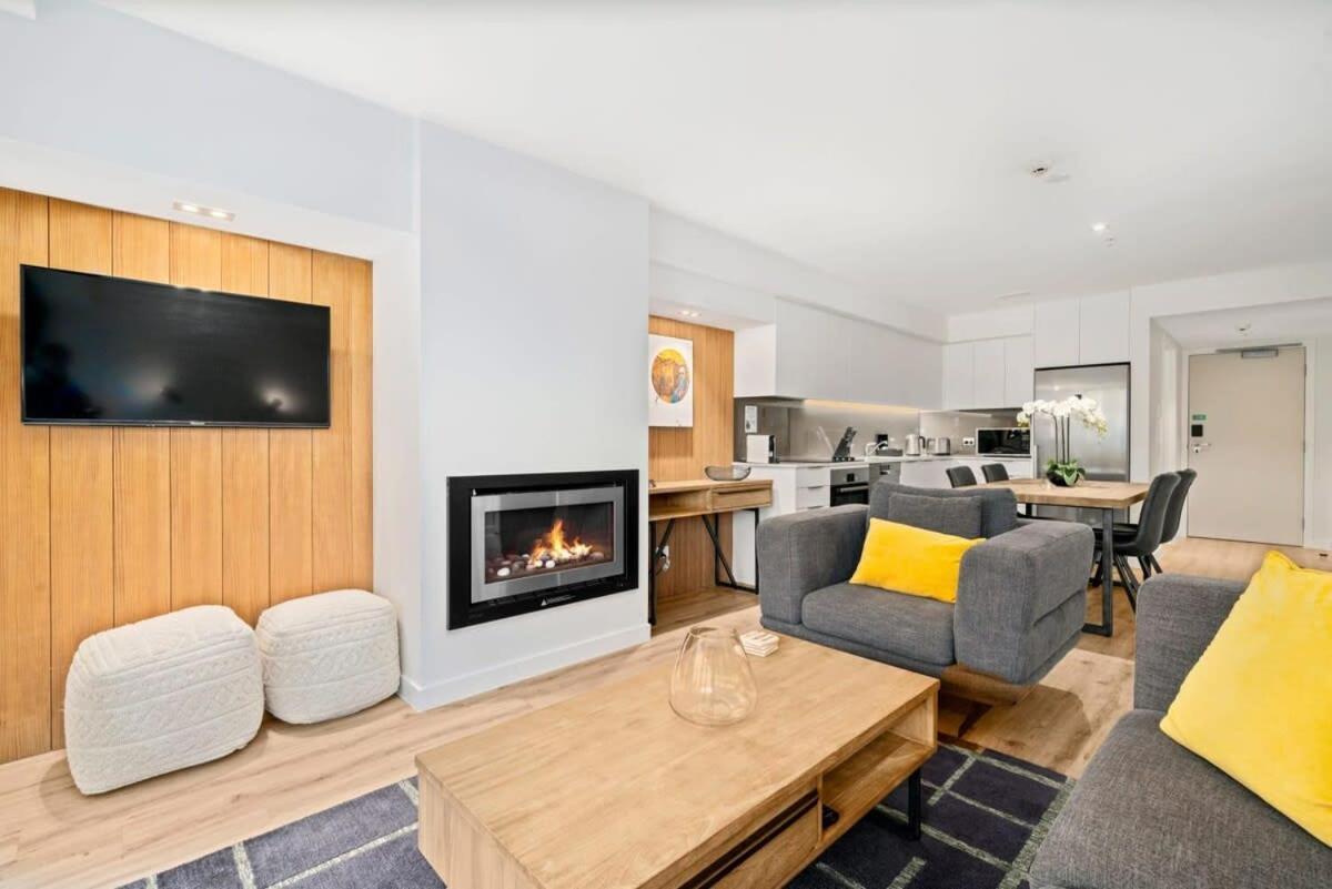 Cozy Coronet Peak Apartment At La Residence Du Parc Queenstown Exterior photo